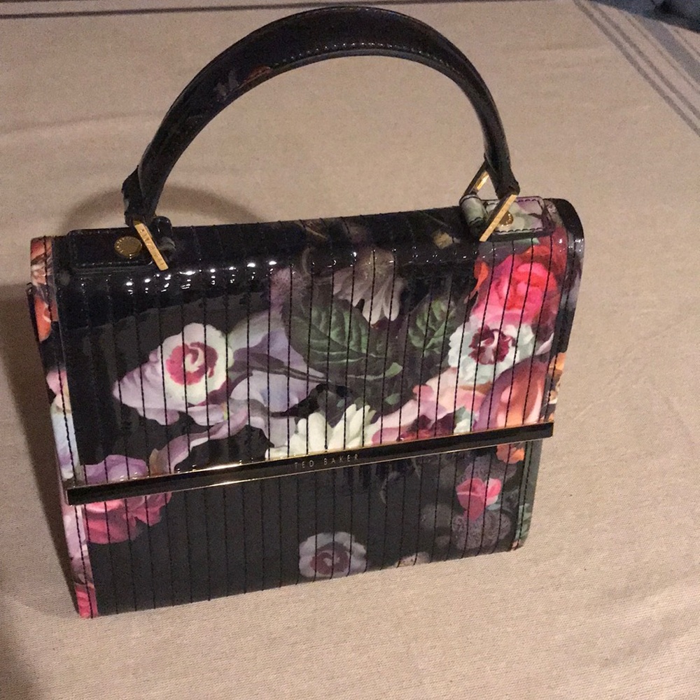 Ted Baker floral satchel and crossbody bag